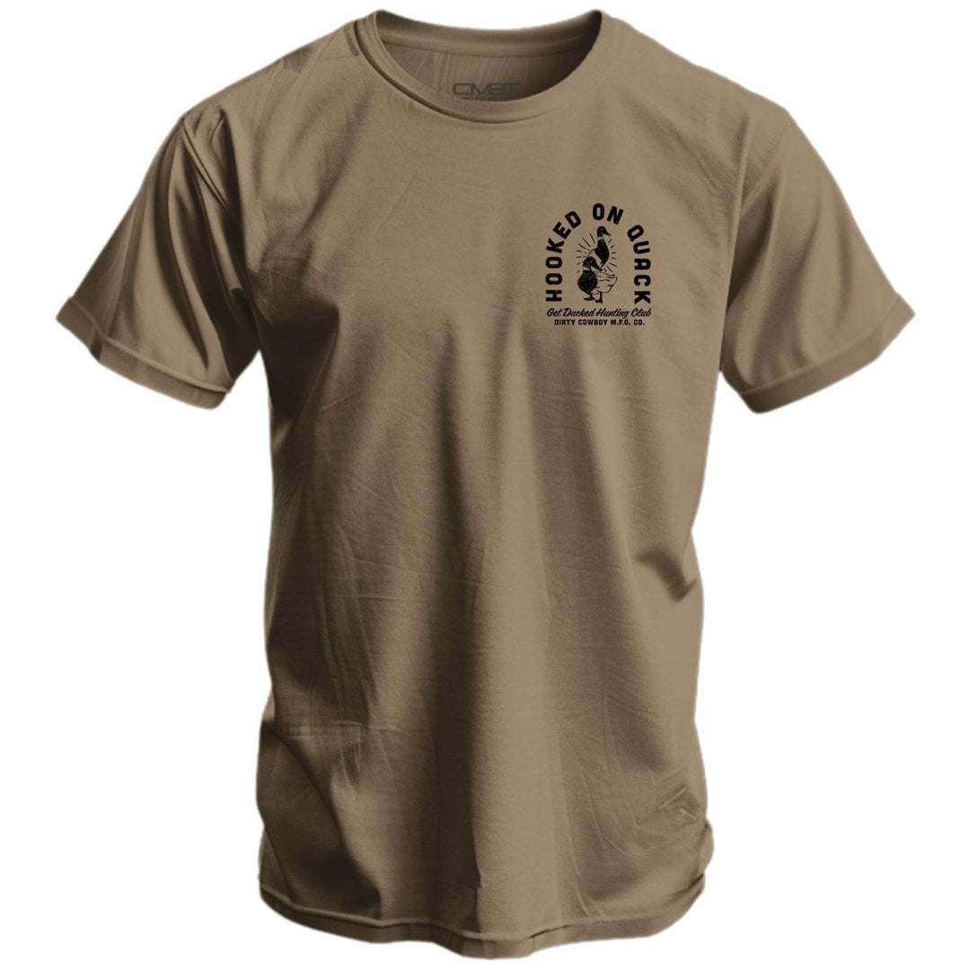 Hooked On Quack Hunter ' Get Ducked' Men's T-Shirt - One Revolver Surfboards