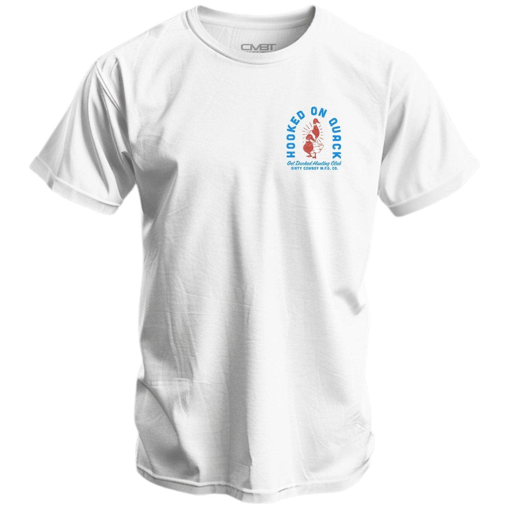 Hooked On Quack Hunter ' Get Ducked' Men's T-Shirt - One Revolver Surfboards