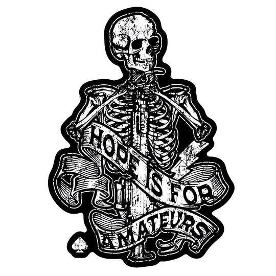 One Revolver Surfboards - Hope Is For Amateurs Skeleton Decal DECAL