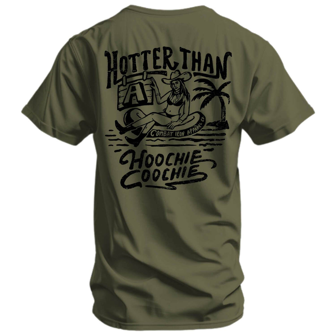 Hotter Than A Hoochie Coochie Men's T-Shirt - One Revolver Surfboards