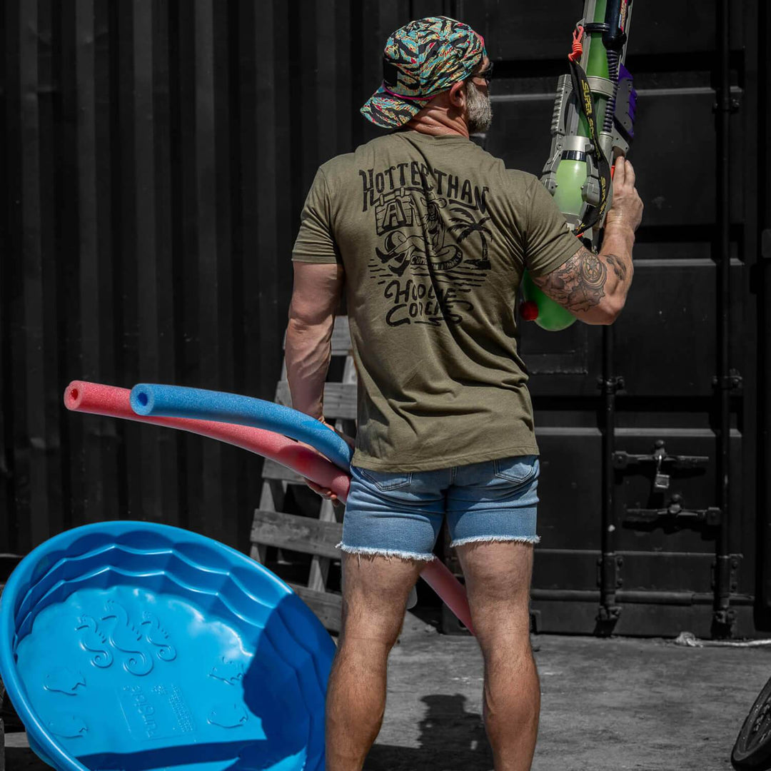 Hotter Than A Hoochie Coochie Men's T-Shirt - One Revolver Surfboards