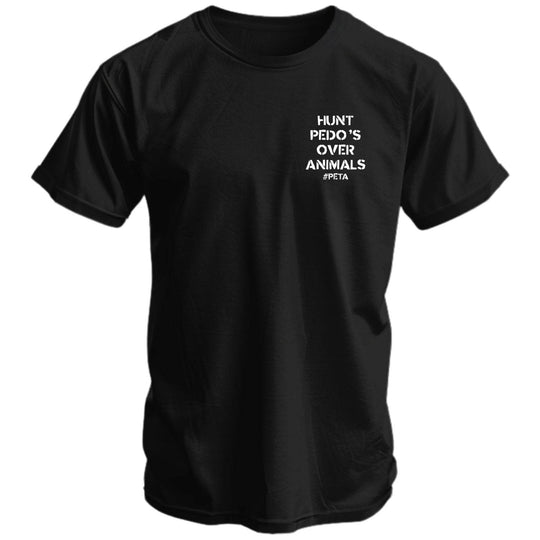 Hunt Pedos Over Animals Men's T-Shirt - One Revolver Surfboards