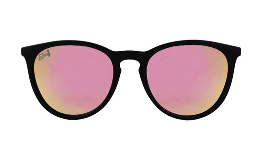 Hurricane - Matte Black - Pink Lemonade Polarized - One Revolver Surfboards