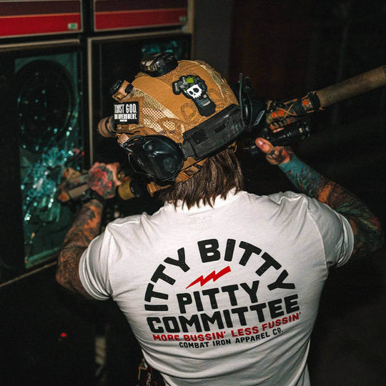 Itty Bitty Pitty Committee Men's T-Shirt - One Revolver Surfboards