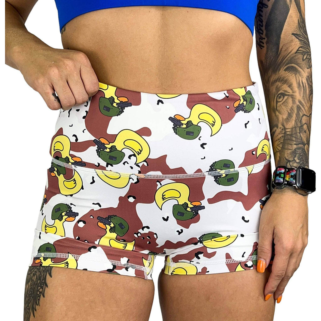 Ladies Seamless Front Performance Training Shorts V3 - SHORTS | WOMEN - One Revolver Surfboards