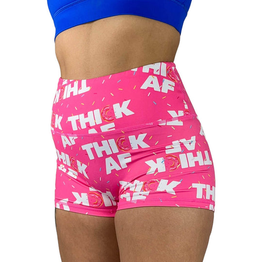 Ladies Seamless Front Performance Training Shorts V3 - SHORTS | WOMEN - One Revolver Surfboards