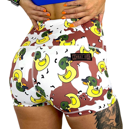 Ladies Seamless Front Performance Training Shorts V3 - SHORTS | WOMEN - One Revolver Surfboards