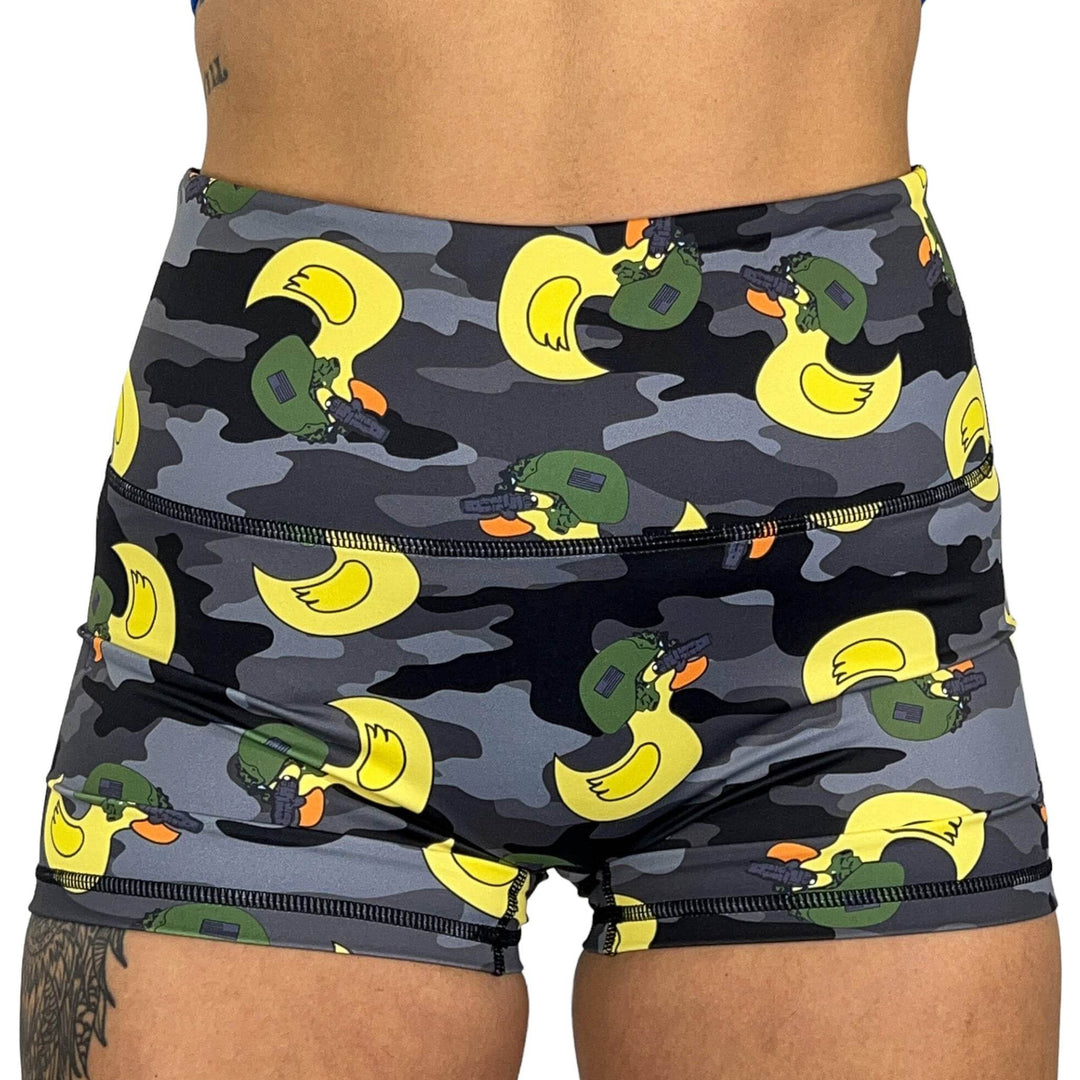 Ladies Seamless Front Performance Training Shorts V3 - SHORTS | WOMEN - One Revolver Surfboards