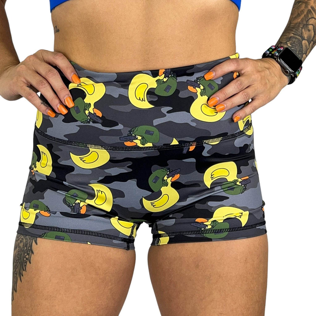 Ladies Seamless Front Performance Training Shorts V3 - SHORTS | WOMEN - One Revolver Surfboards