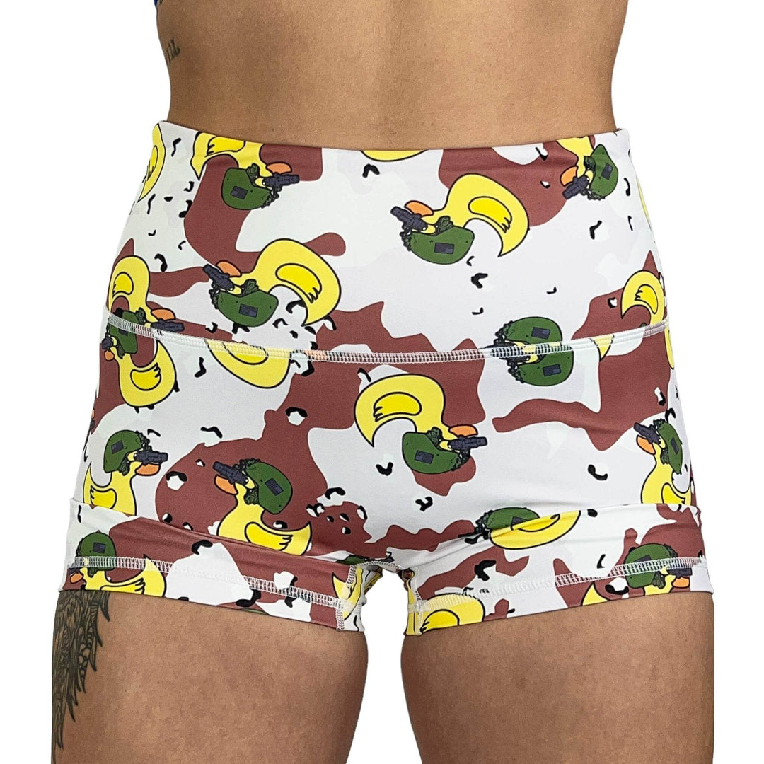 Ladies Seamless Front Performance Training Shorts V3 - SHORTS | WOMEN - One Revolver Surfboards