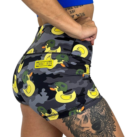 Ladies Seamless Front Performance Training Shorts V3 - SHORTS | WOMEN - One Revolver Surfboards