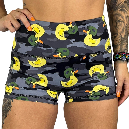Ladies Seamless Front Performance Training Shorts V3 - One Revolver Surfboards