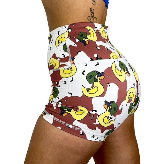 Ladies Seamless Front Performance Training Shorts V3 - SHORTS | WOMEN - One Revolver Surfboards