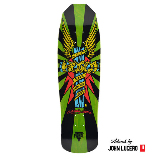 Hosoi Wings 9" Skateboard Deck Art by John Lucero