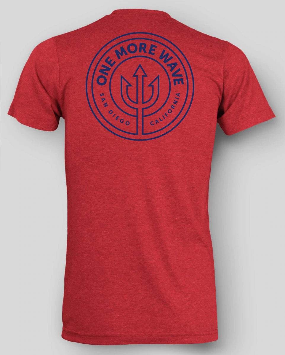 Patriotic Red - Men’s T - One Revolver Surfboards
