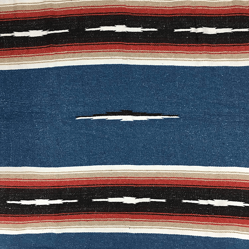 Harvest Moon Diamond Baja Blanket - Blue - Baja Blankets - One Revolver Surfboards