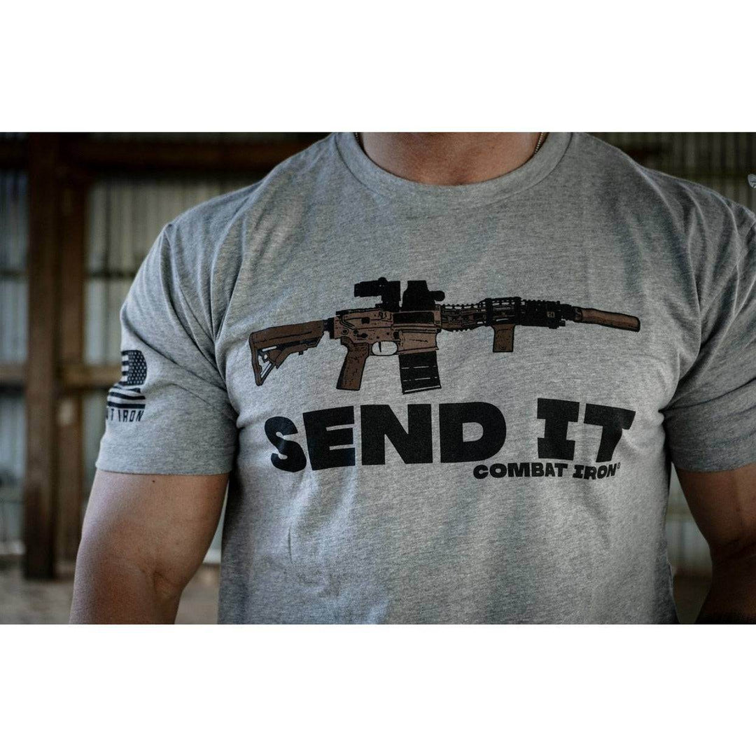 Send It Long Gun Men's T-Shirt - One Revolver Surfboards