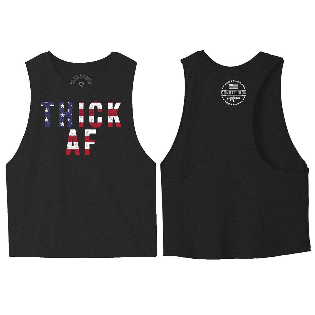 Thick AF USA Edition Crop Top - One Revolver Surfboards