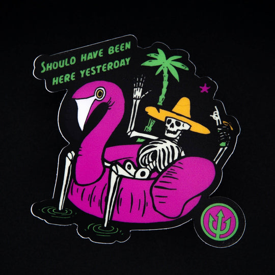 Should have been here yesterday! Sticker - One Revolver Surfboards