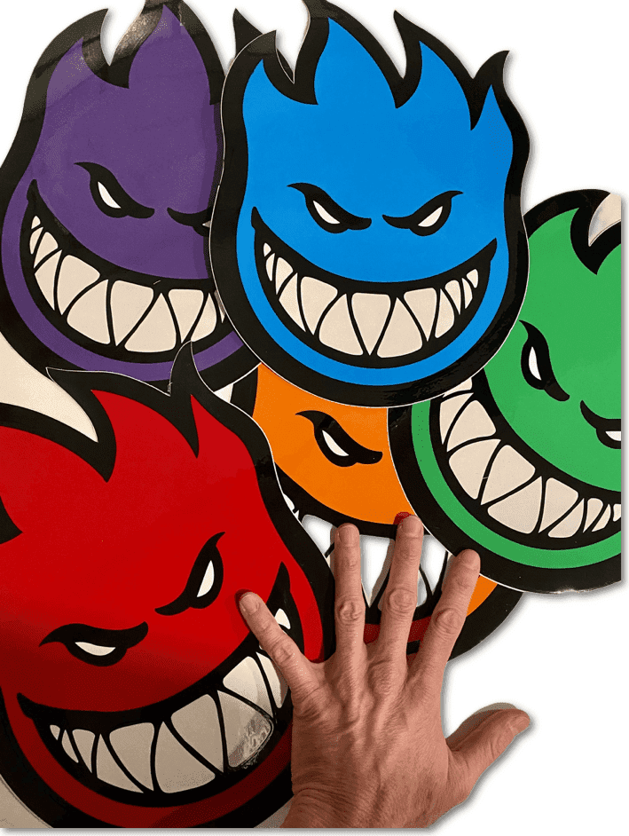 Spitfire VINTAGE Sticker 11” - One Revolver Surfboards