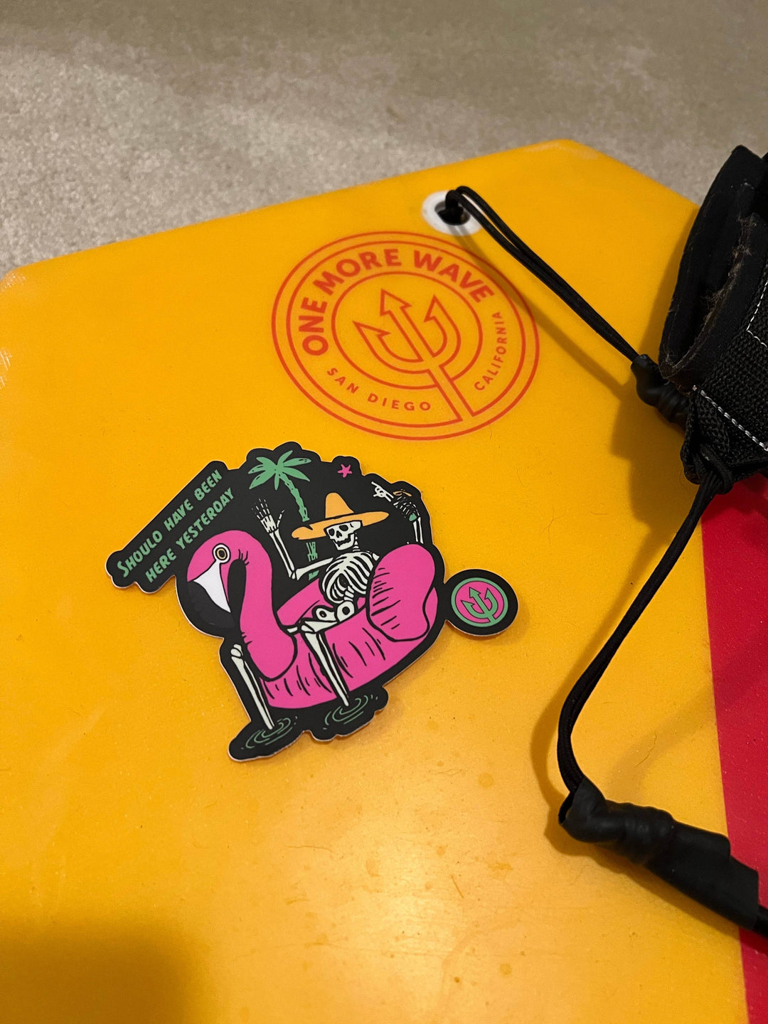 Should have been here yesterday! Sticker - One Revolver Surfboards
