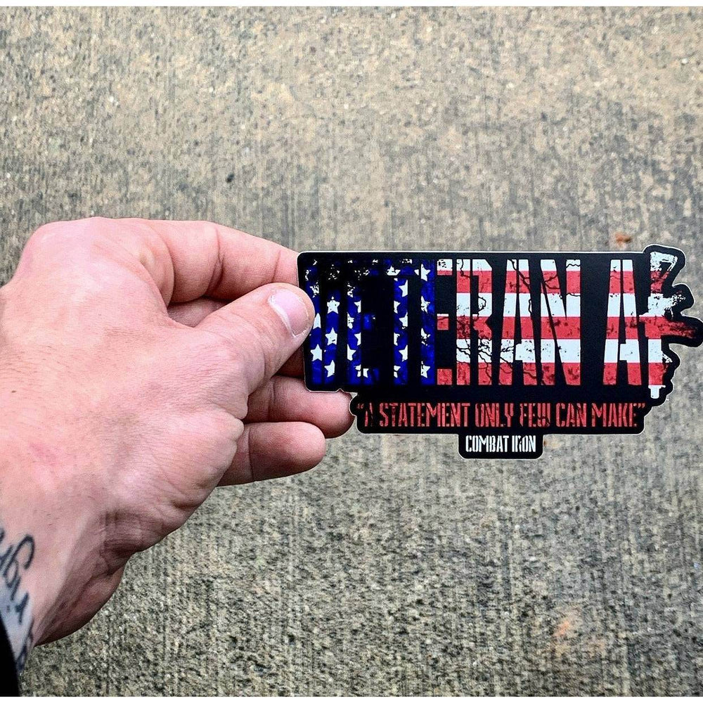 VETERAN AF | USA EDITION ALL WEATHER DECAL - DECAL - One Revolver Surfboards