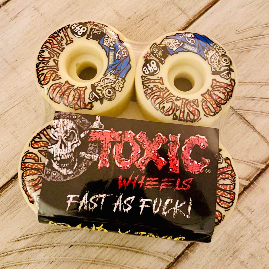 Top Secret VERY-HARD Wheels 59mm/104A - Skateboard Wheels - One Revolver Surfboards