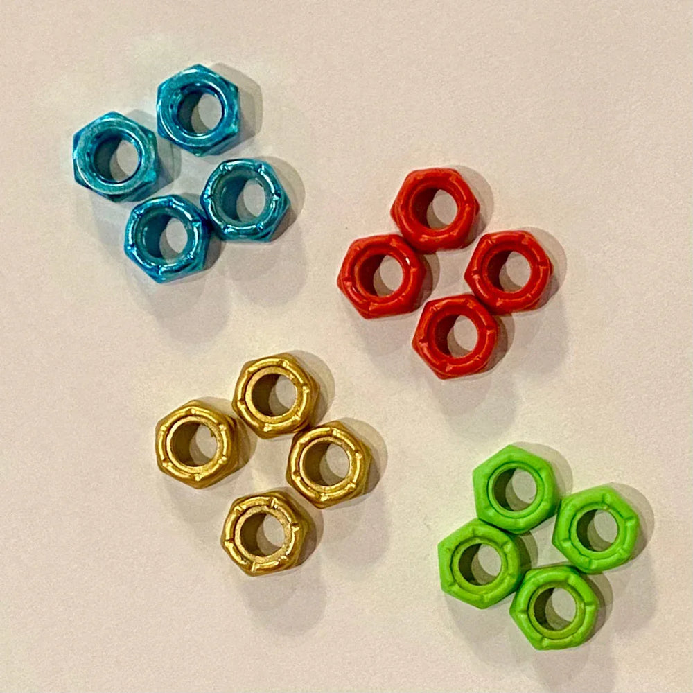 Toxic Axel Nuts (Set of 4) - One Revolver Surfboards