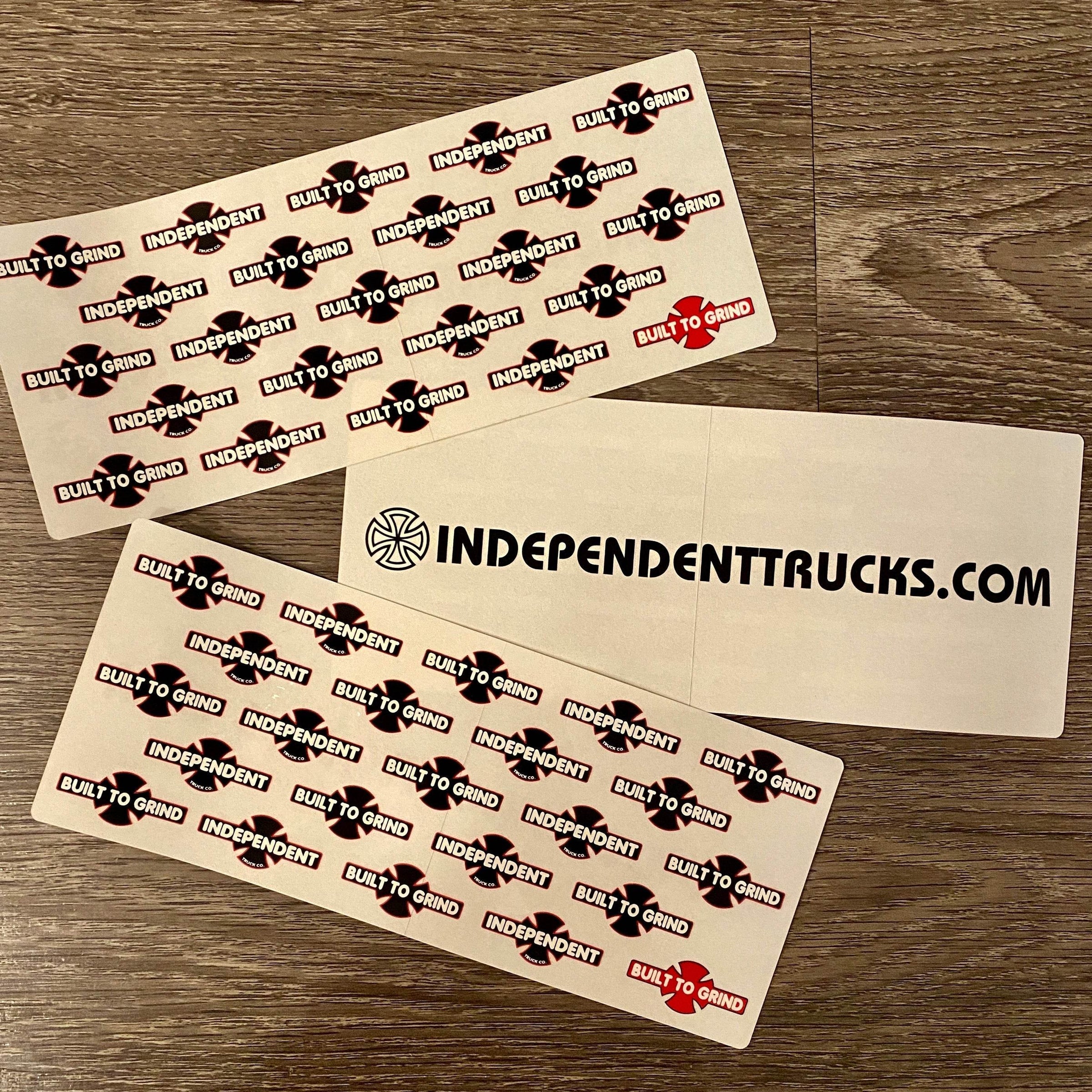 Independent Sheet VINTAGE Sticker 8.5” - One Revolver Surfboards