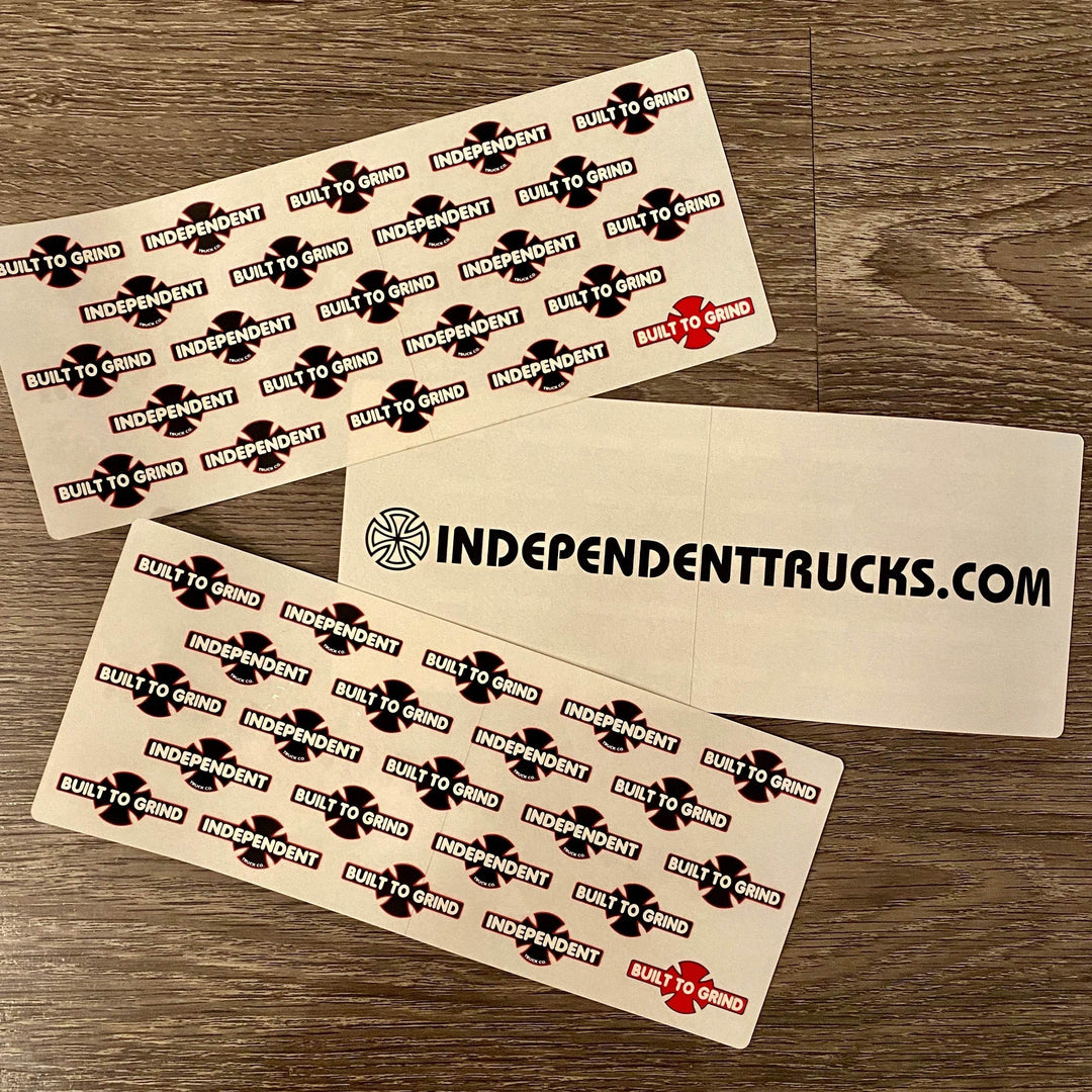 Independent Sheet VINTAGE Sticker 8.5” - Bumper Stickers - One Revolver Surfboards
