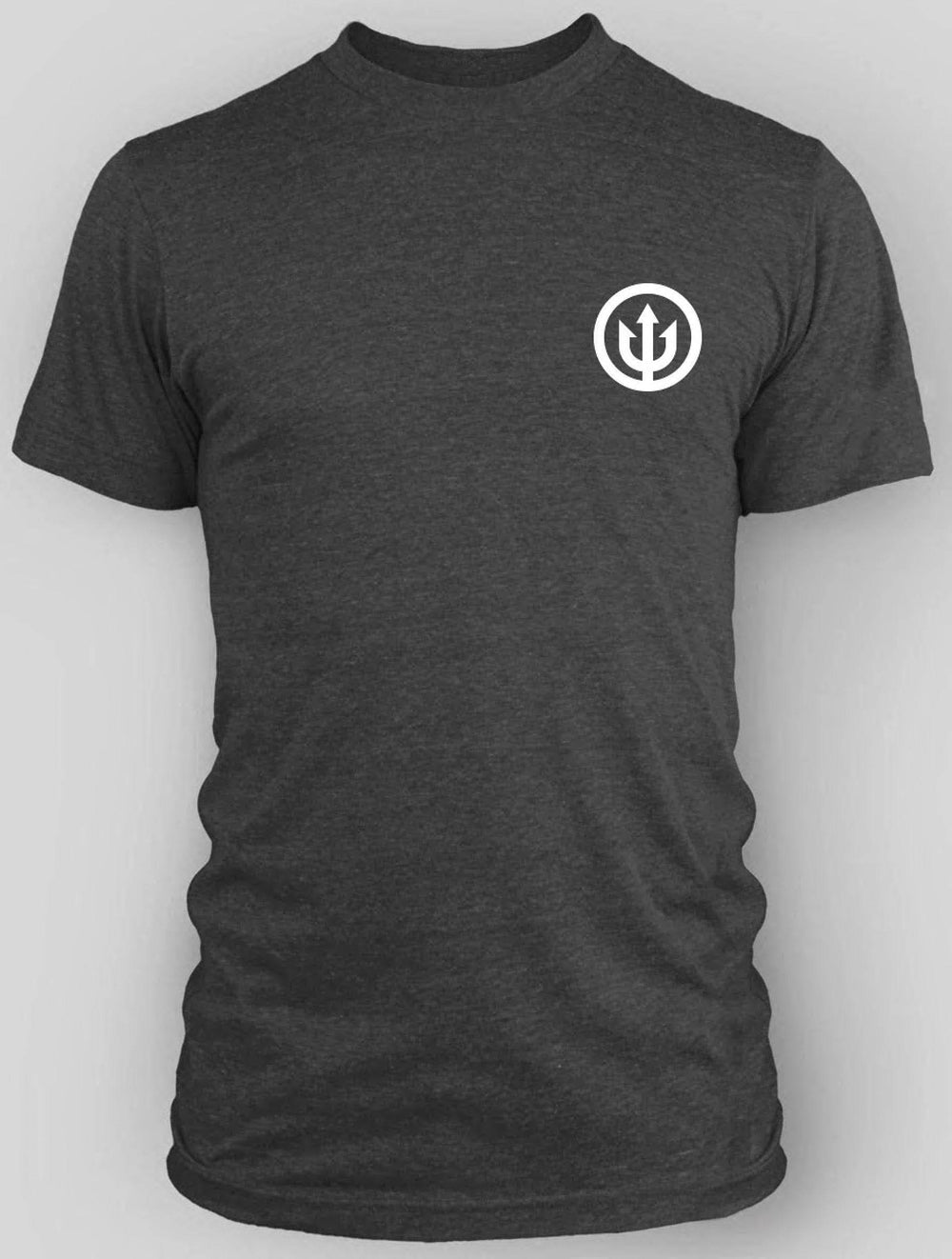 Charcoal w/White Logo - Men’s T - One Revolver Surfboards
