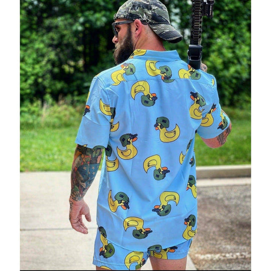 LIGHT WEIGHT BUTTON UP SHORT SLEEVE - One Revolver Surfboards