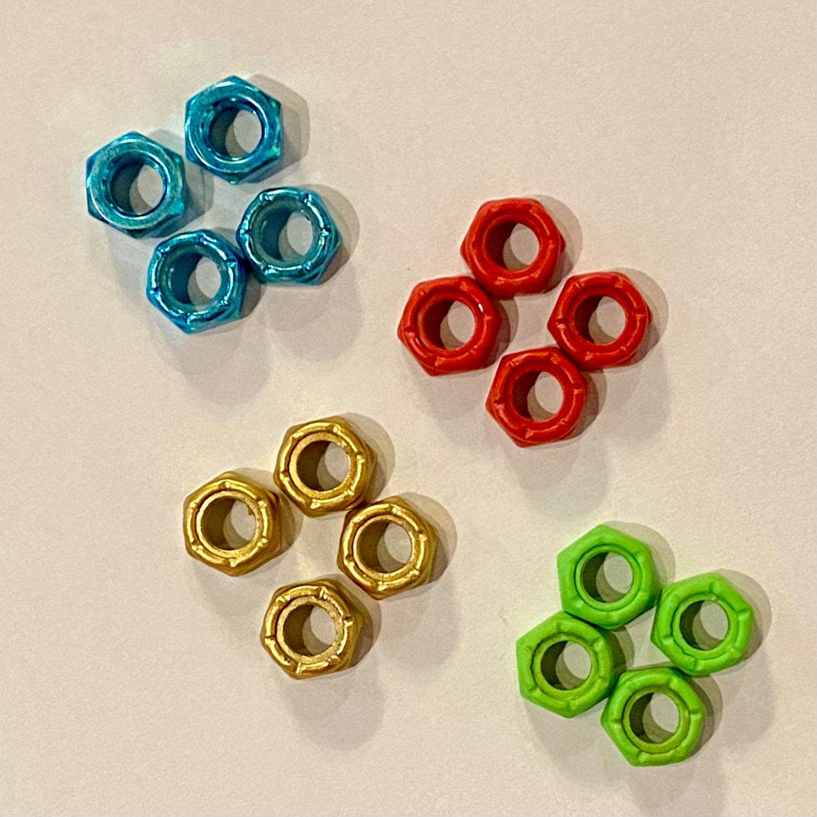 Toxic Axel Nuts (Set of 4) - One Revolver Surfboards