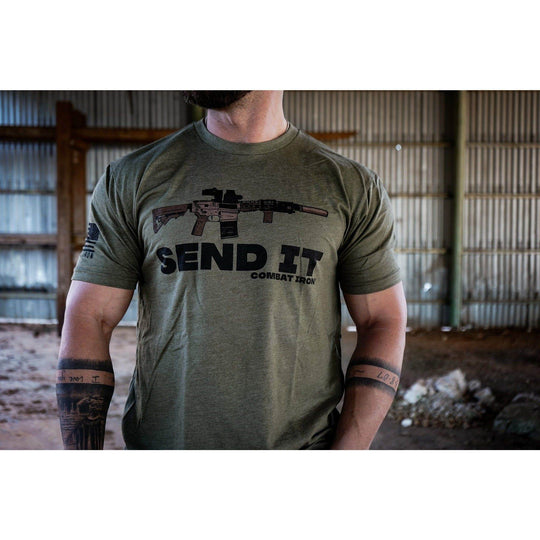 Send It Long Gun Men's T-Shirt - One Revolver Surfboards