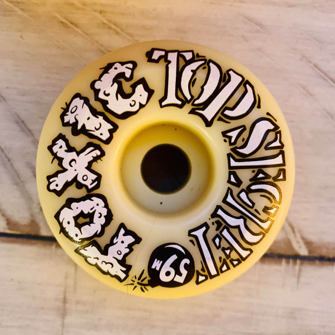 Top Secret VERY-HARD Wheels 59mm/104A - Skateboard Wheels - One Revolver Surfboards