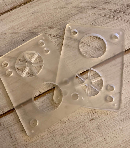 Shock Pads & Risers (sets of 2) - Skateboard Parts - One Revolver Surfboards
