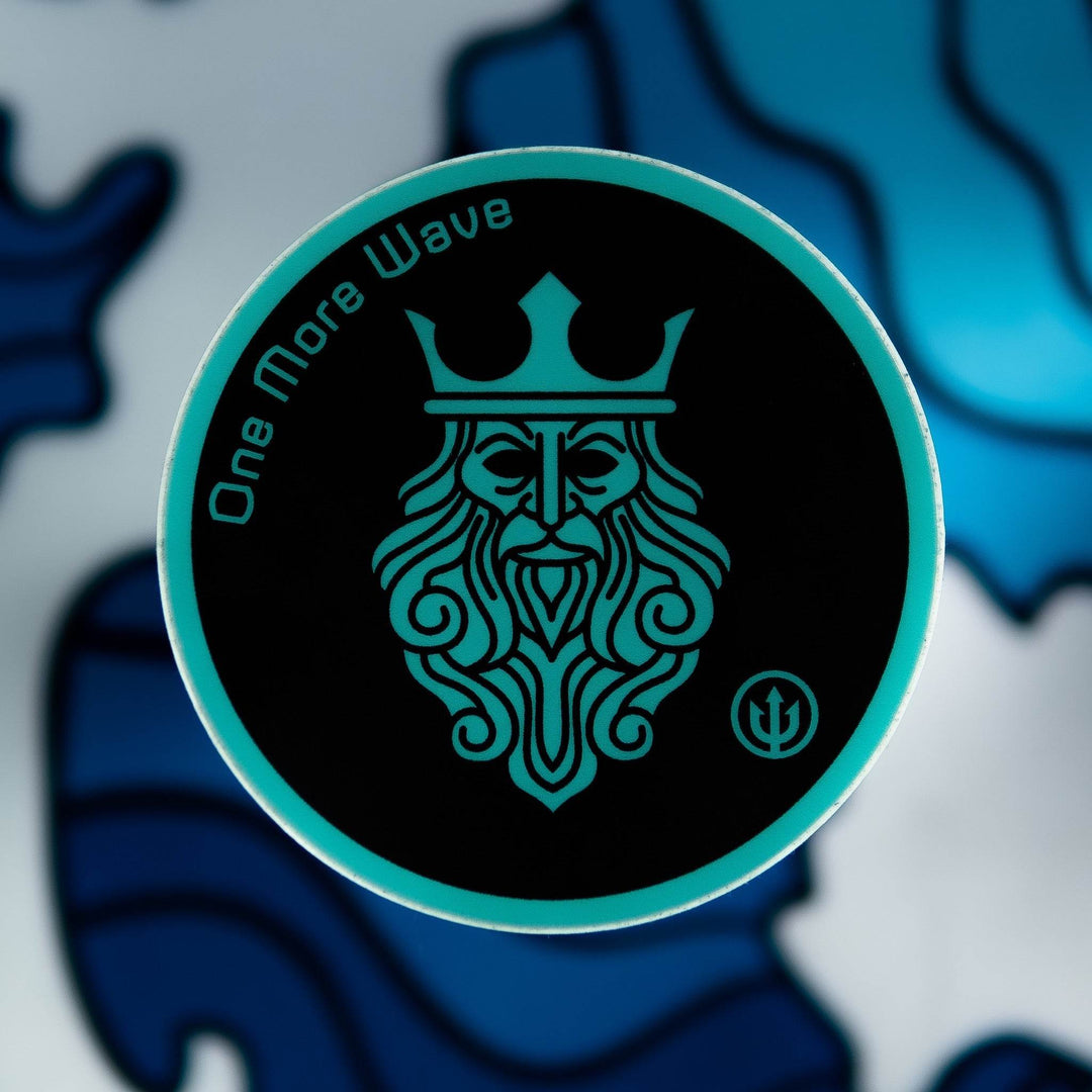 Poseidon Sticker - One Revolver Surfboards