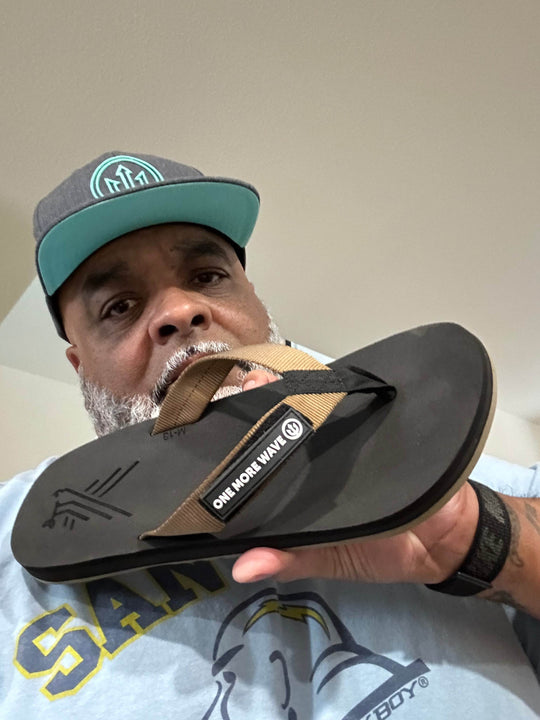 One More Wave Flip Flops - One Revolver Surfboards