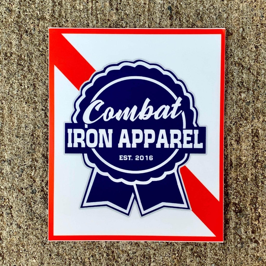 One Revolver Surfboards - PBR BEER RIBBON DECAL DECAL