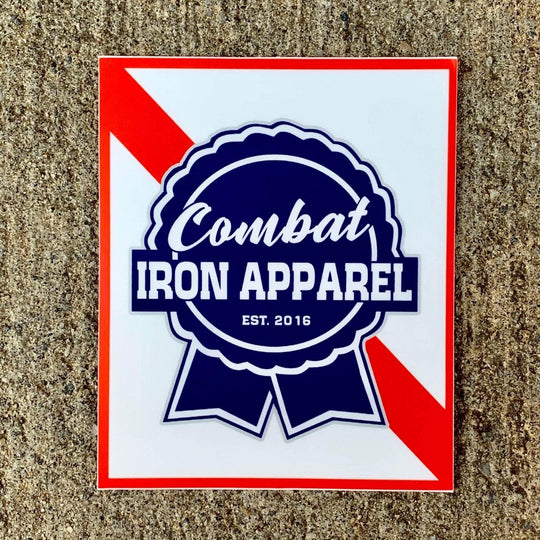 One Revolver Surfboards - PBR BEER RIBBON DECAL DECAL