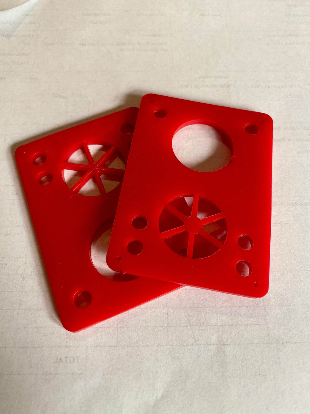 Shock Pads & Risers (sets of 2) - Skateboard Parts - One Revolver Surfboards