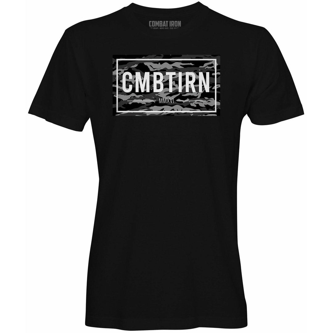 CMBTIRN Original Tiger Stripe Blackout Edition Men's T-Shirt - One Revolver Surfboards