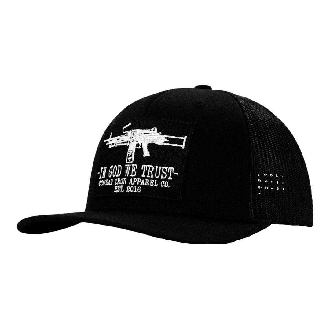In God We Trust Patch Snapback Hat - HEADWEAR - One Revolver Surfboards