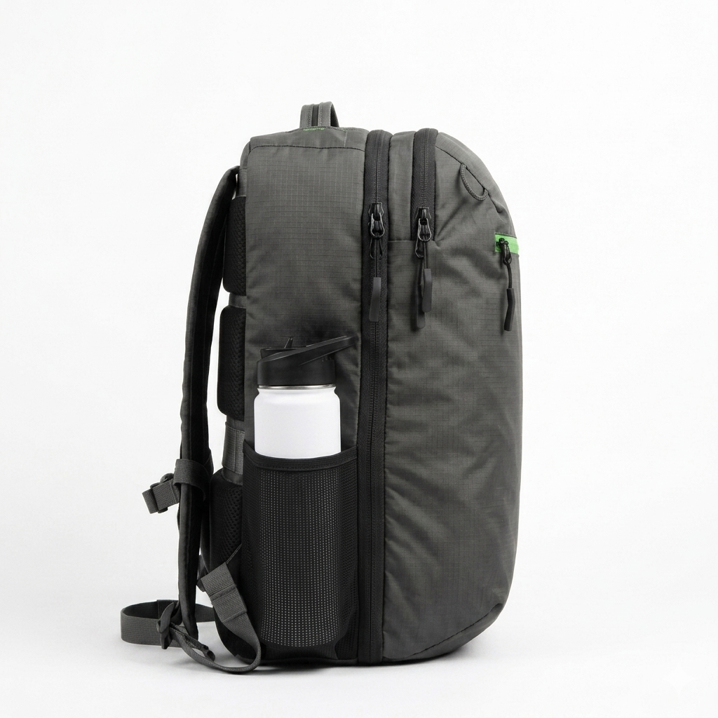 Island Hopper 2.0 Travel Backpack – New Matte Black | Lightweight Waterproof 28L &amp; 34L