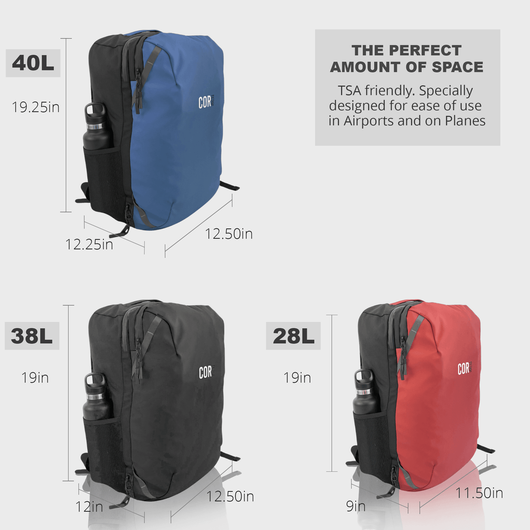 The Island Hopper Travel Backpack 38L - One Revolver Surfboards