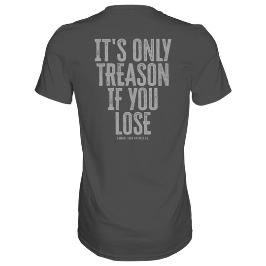 IT'S ONLY TREASON IF YOU LOSE MEN'S T-SHIRT - One Revolver Surfboards