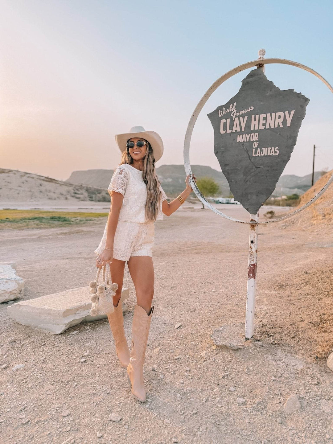 Ivory Lace High Waisted Shorts - FINAL SALE - One Revolver Surfboards