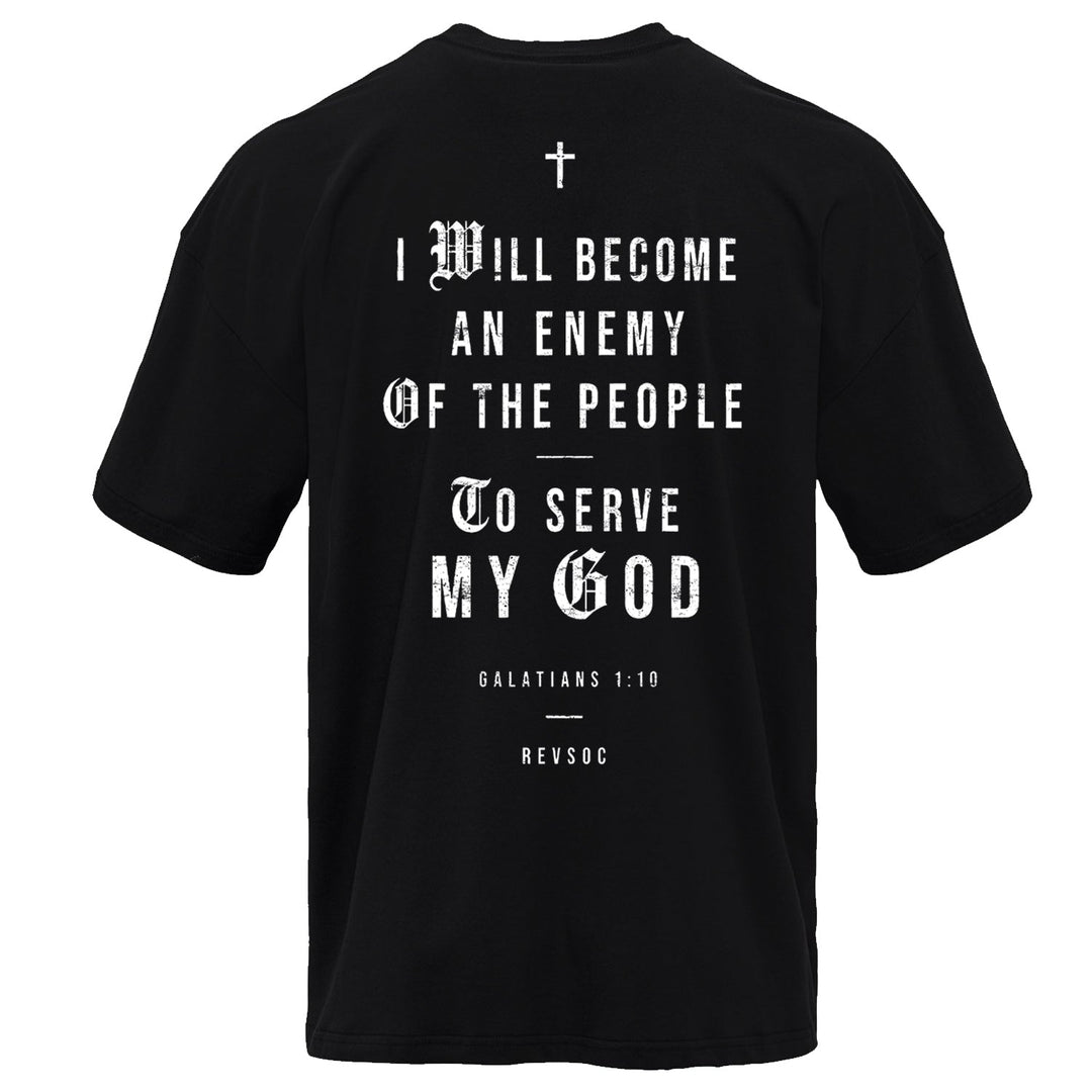 I Will Become An Enemy To The People Heavyweight Men&