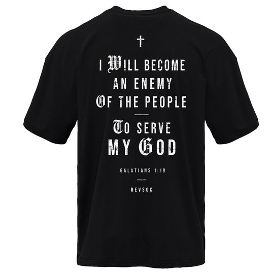 I Will Become An Enemy To The People Heavyweight Men&