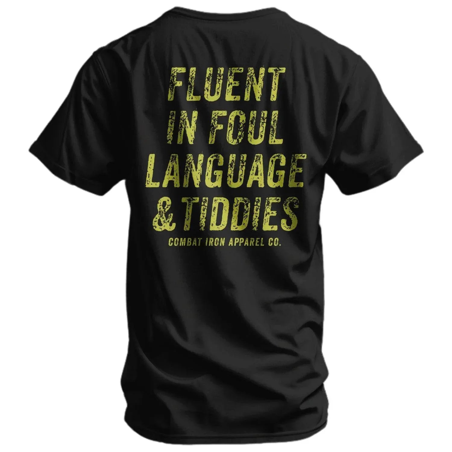 One Revolver Surfboards - Fluent In Foul Language and Tiddies Men's T-Shirt GRAPHIC T-SHIRT